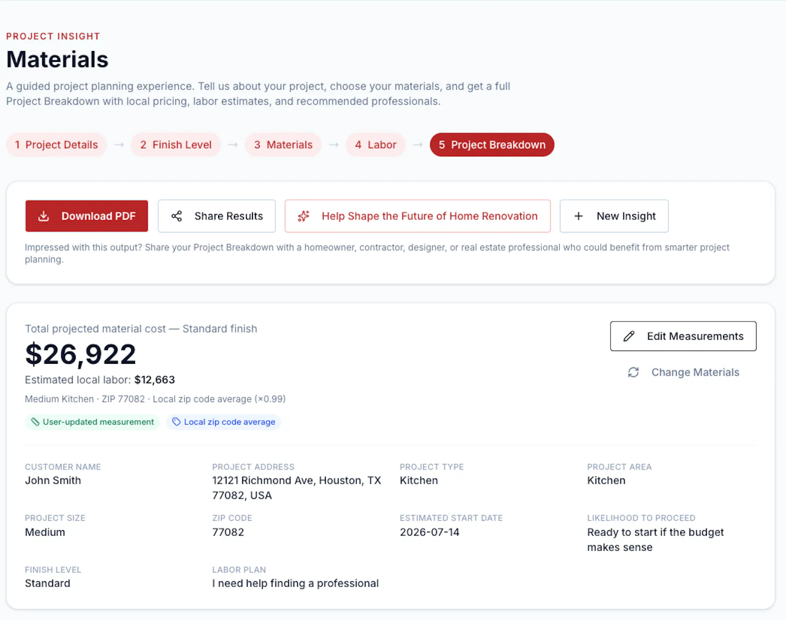MeasureFirst screenshot 3