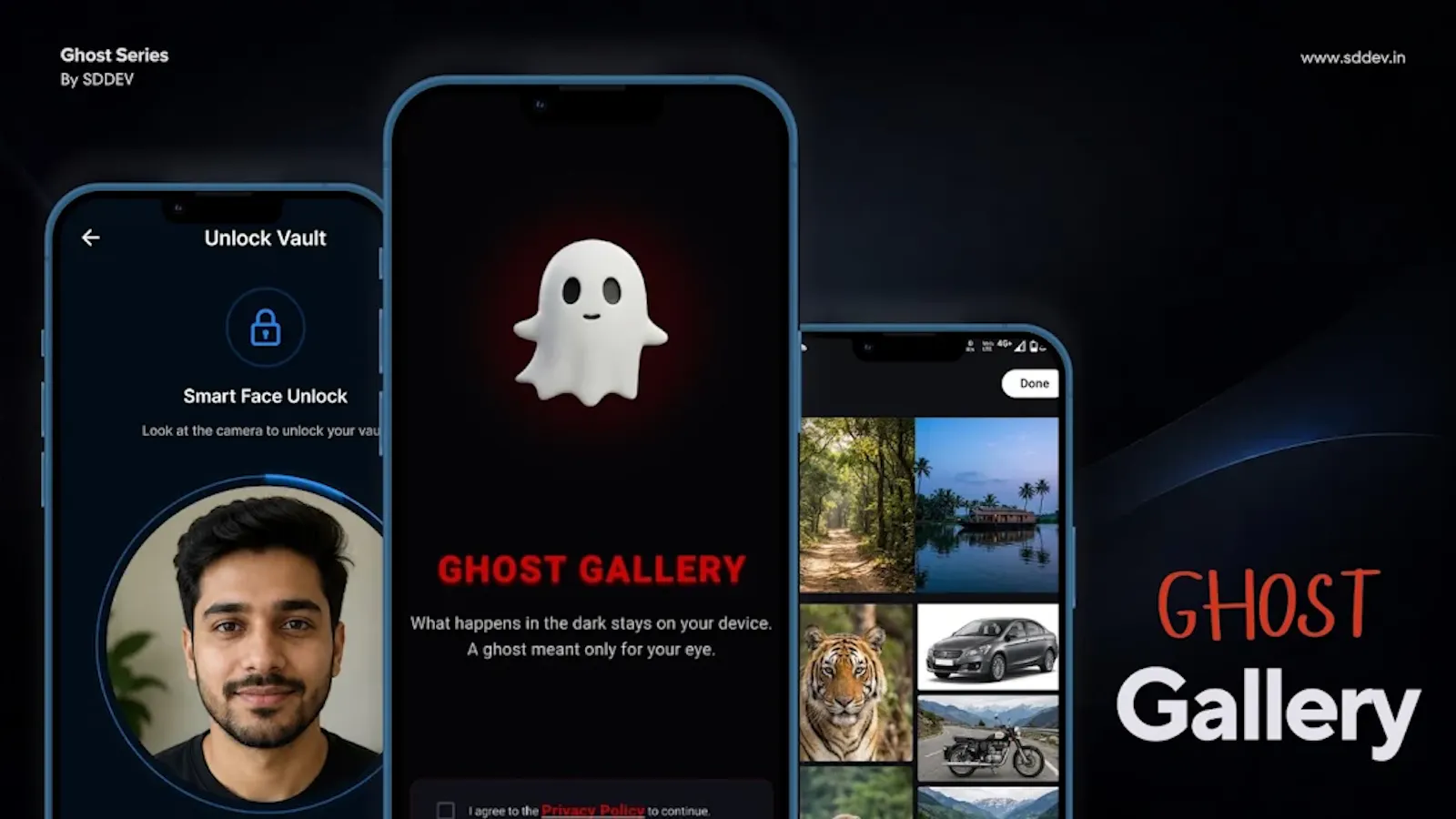 Ghost Gallery: An On-device AI Gallery screenshot 2