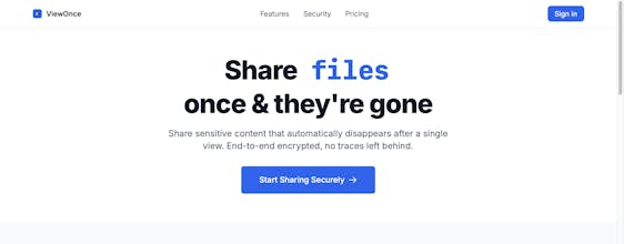 ViewOnce gallery image