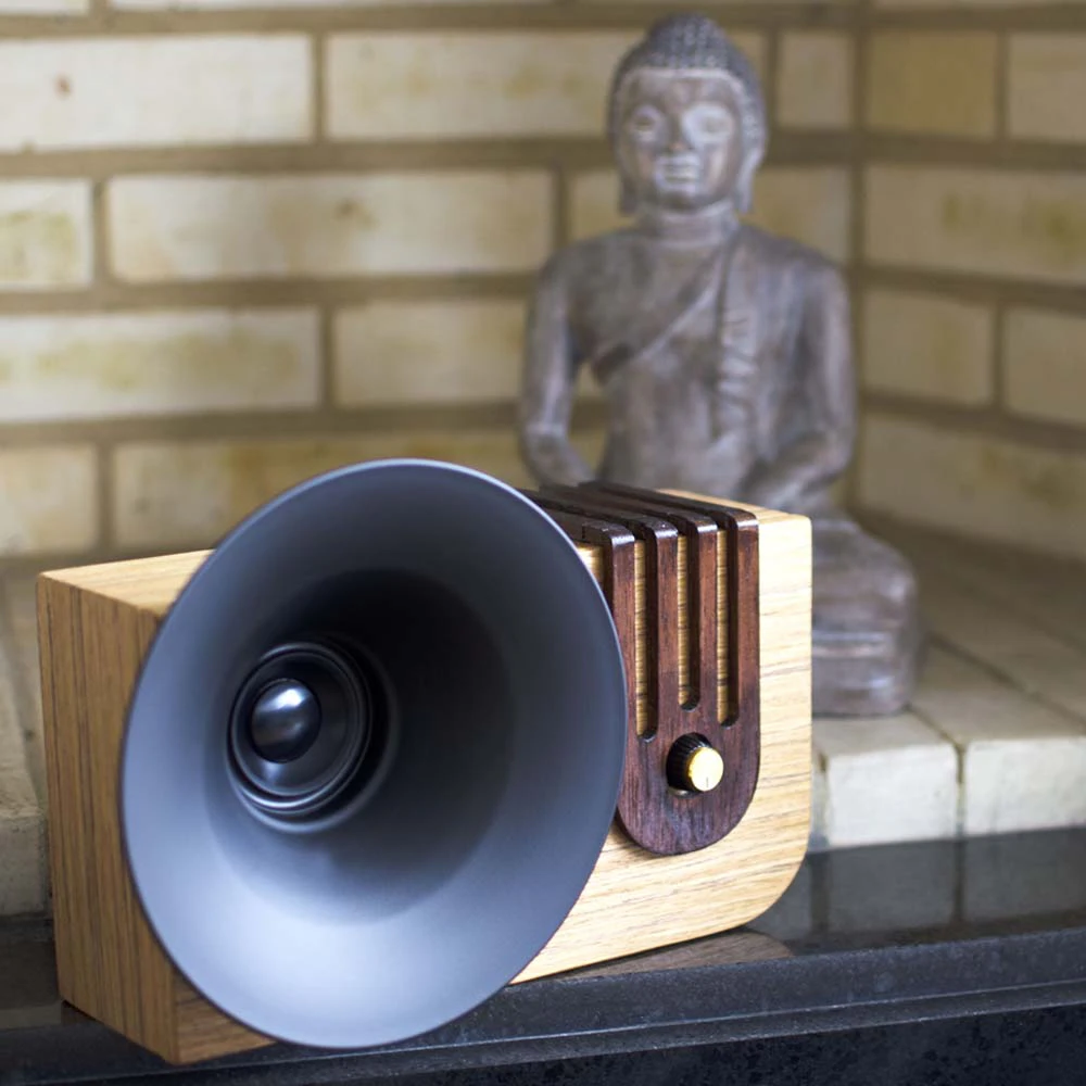 Edison: The Bluetooth Sound Machine - Audio Waveguide + Bookshelf Speaker