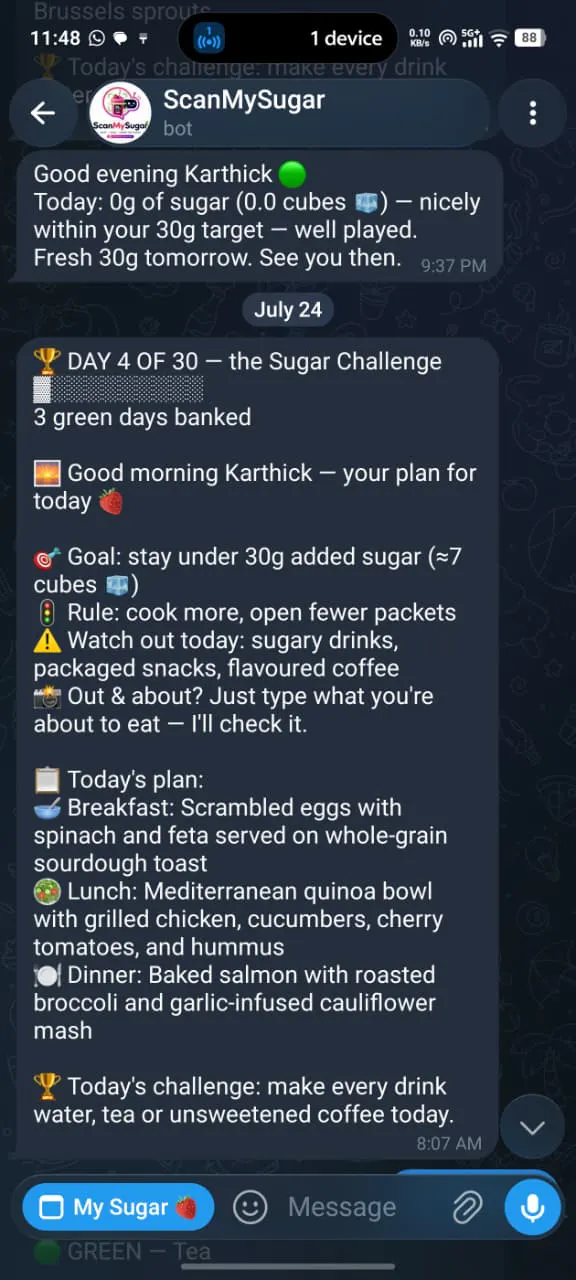 SugarCheckBot gallery image