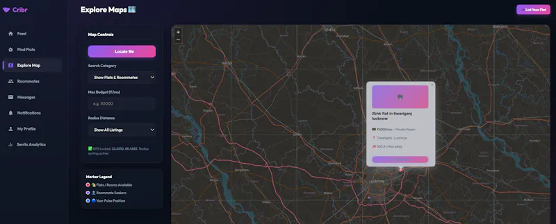 Cribr screenshot 3