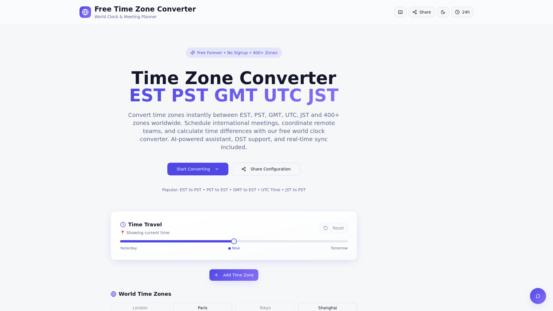 Time Zone Converter gallery image