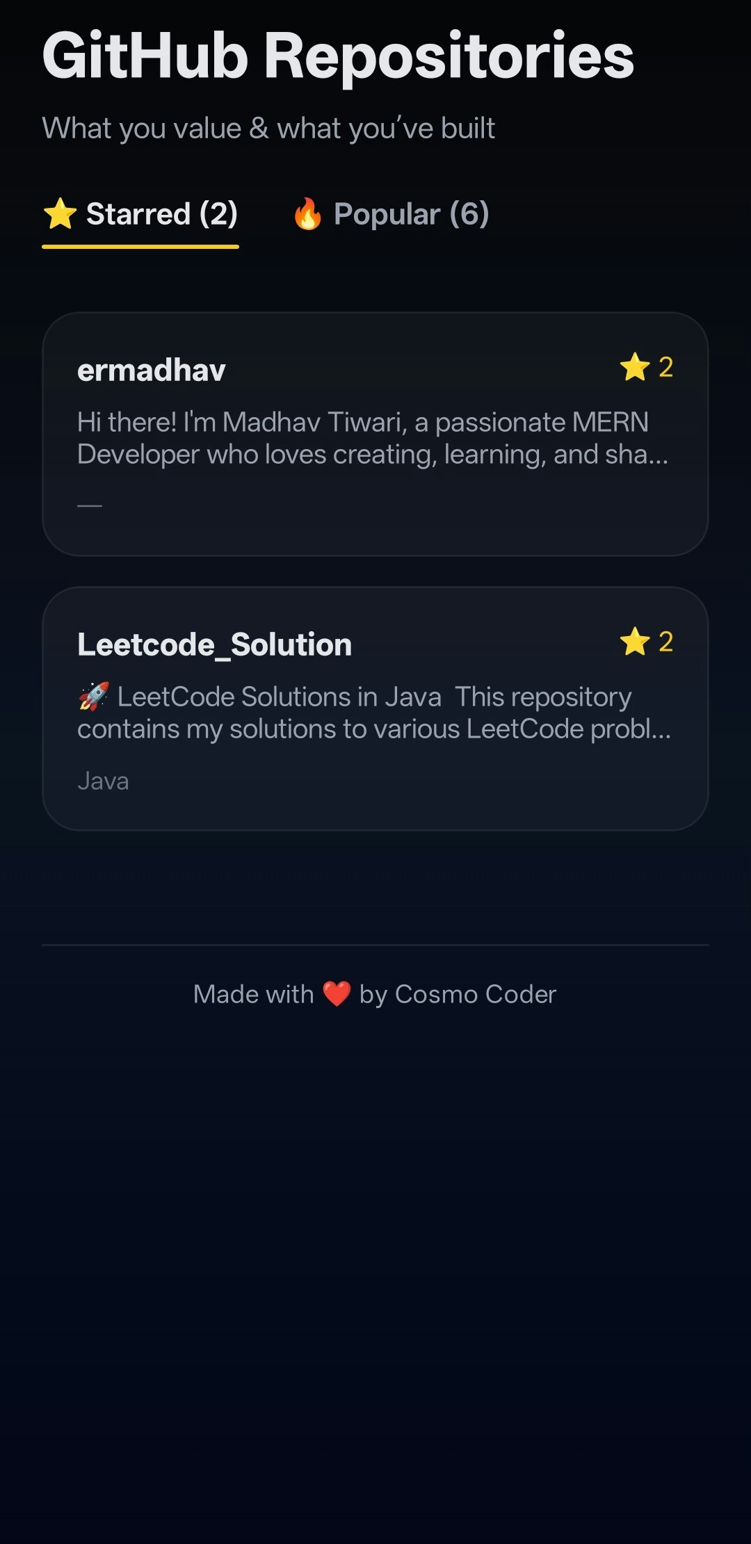 Dev Streaks gallery image