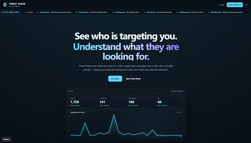 Threat Radar screenshot 1