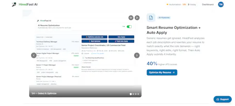 AI-powered job search automation engine gallery image