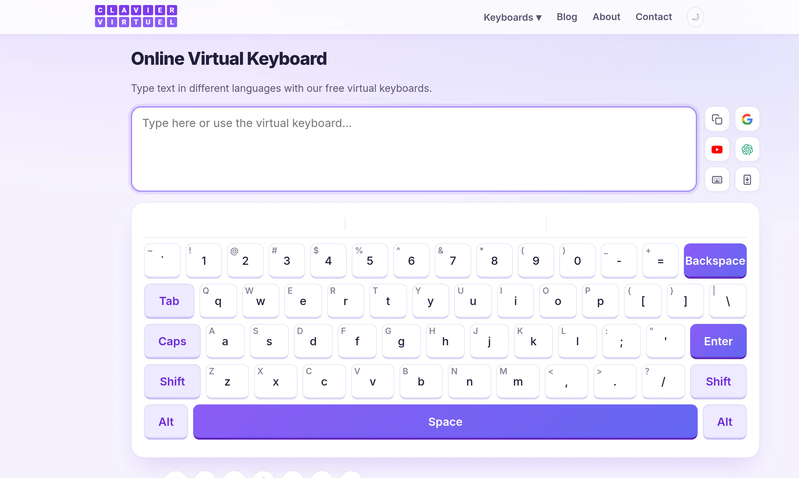 ClavierVirtuel - Online virtual keyboard gallery image