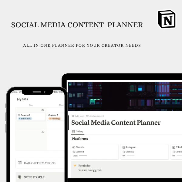 Social Media Content Planner