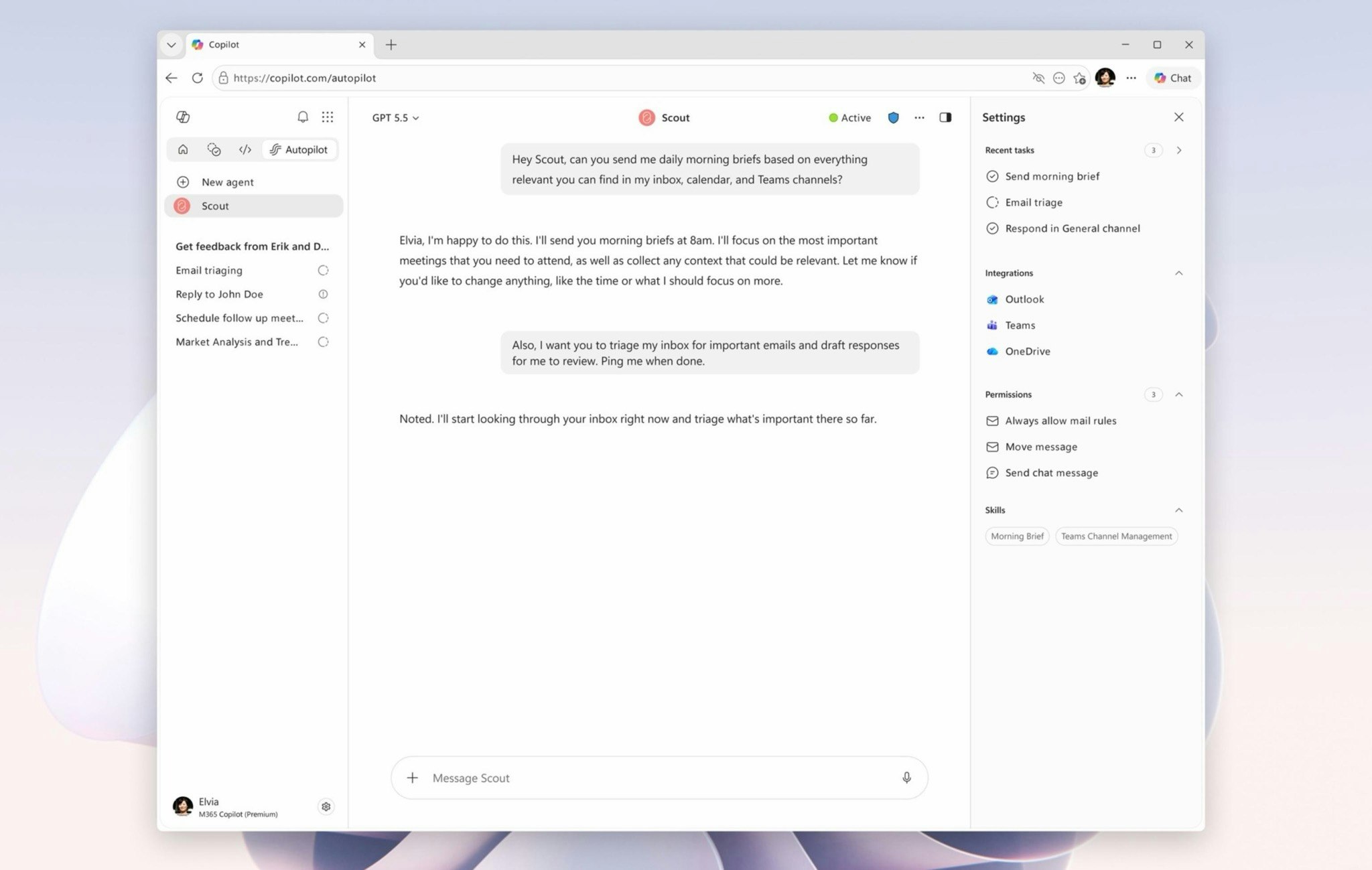 Microsoft Scout gallery image