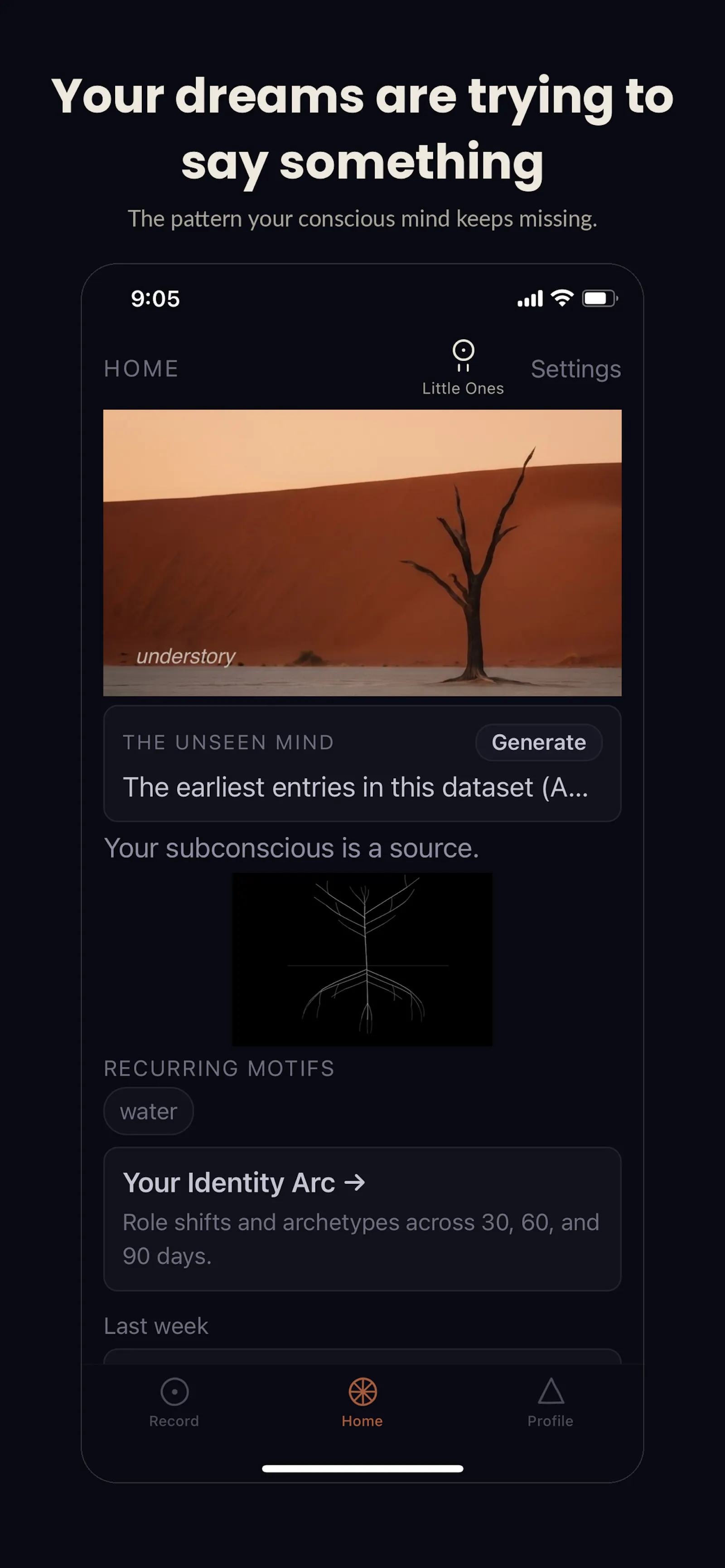 Understory screenshot 1
