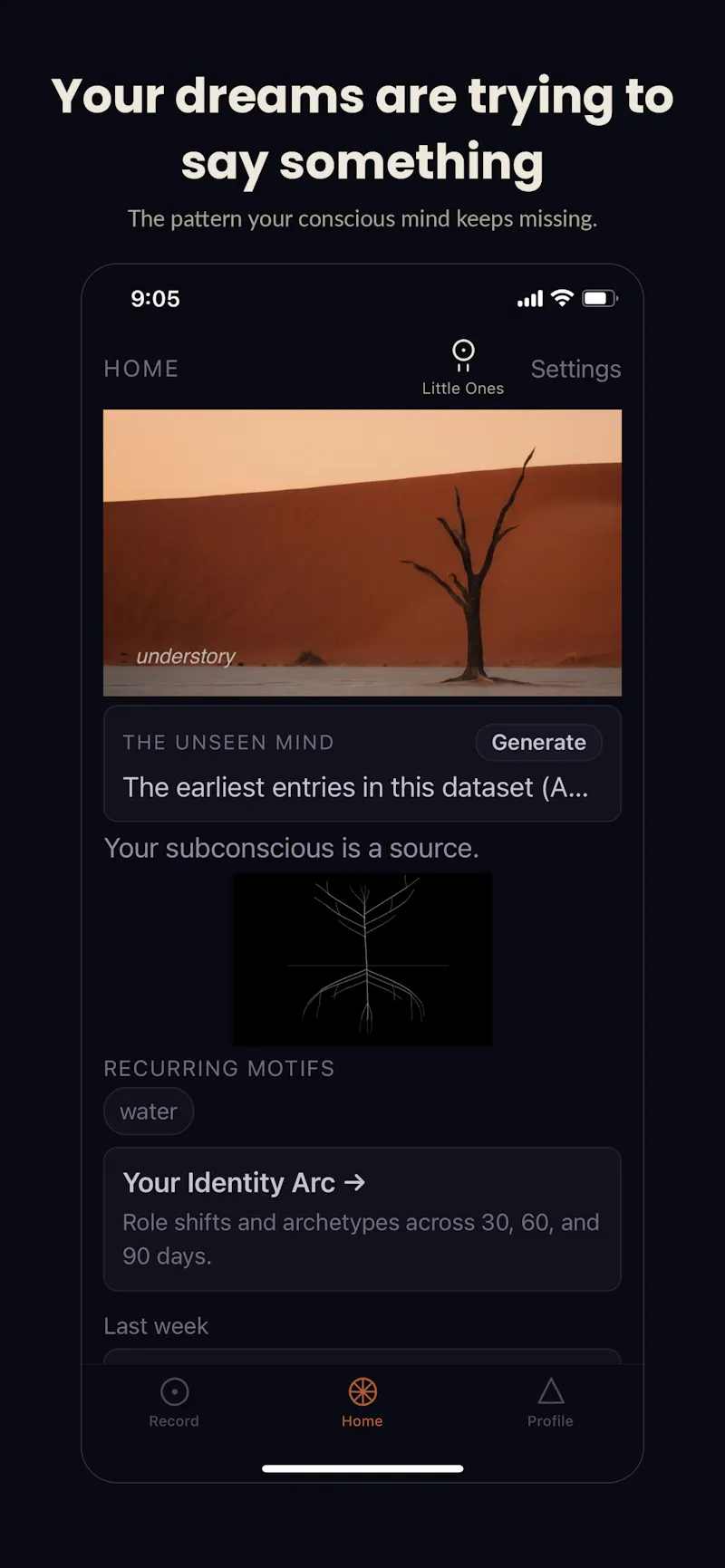 Understory screenshot 1