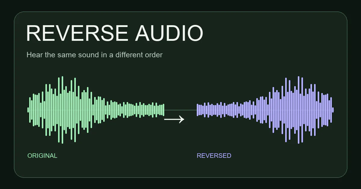 Reverse Audio gallery image