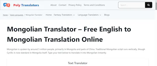 Poly Translators gallery image