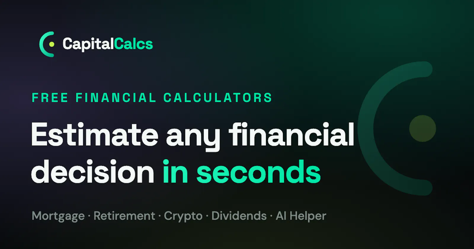 CapitalCalcs screenshot 1