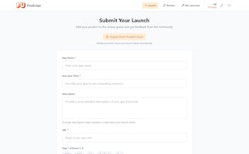 FirstUser.app gallery image