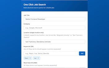 One Click Job Search gallery image