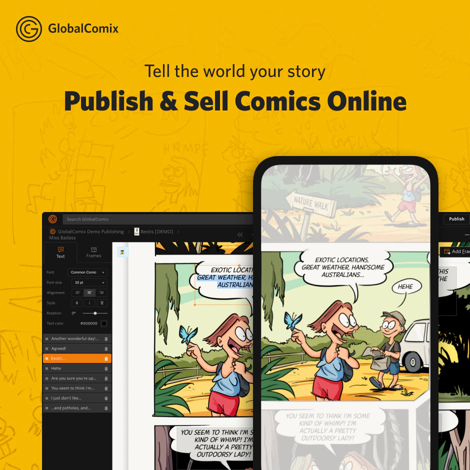GlobalComix Creator Pro