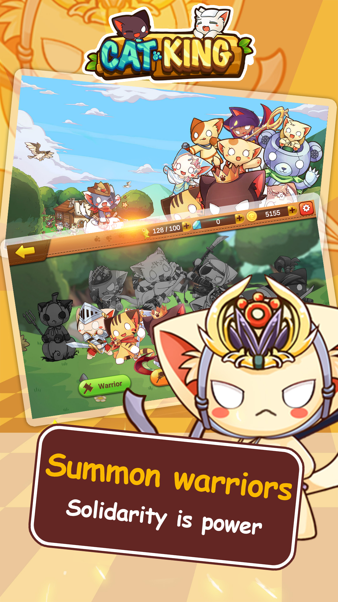 Cats King - Battle Dog Wars: RPG Summon gallery image