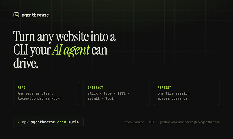 agentbrowse screenshot 2