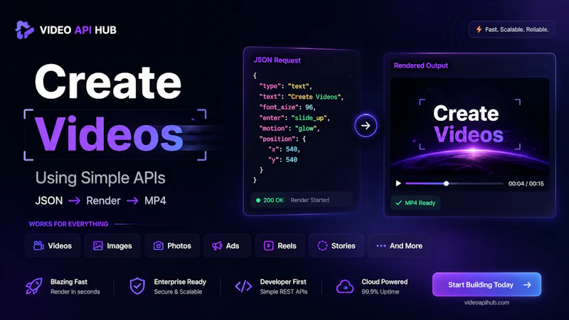 Video API Hub screenshot 2