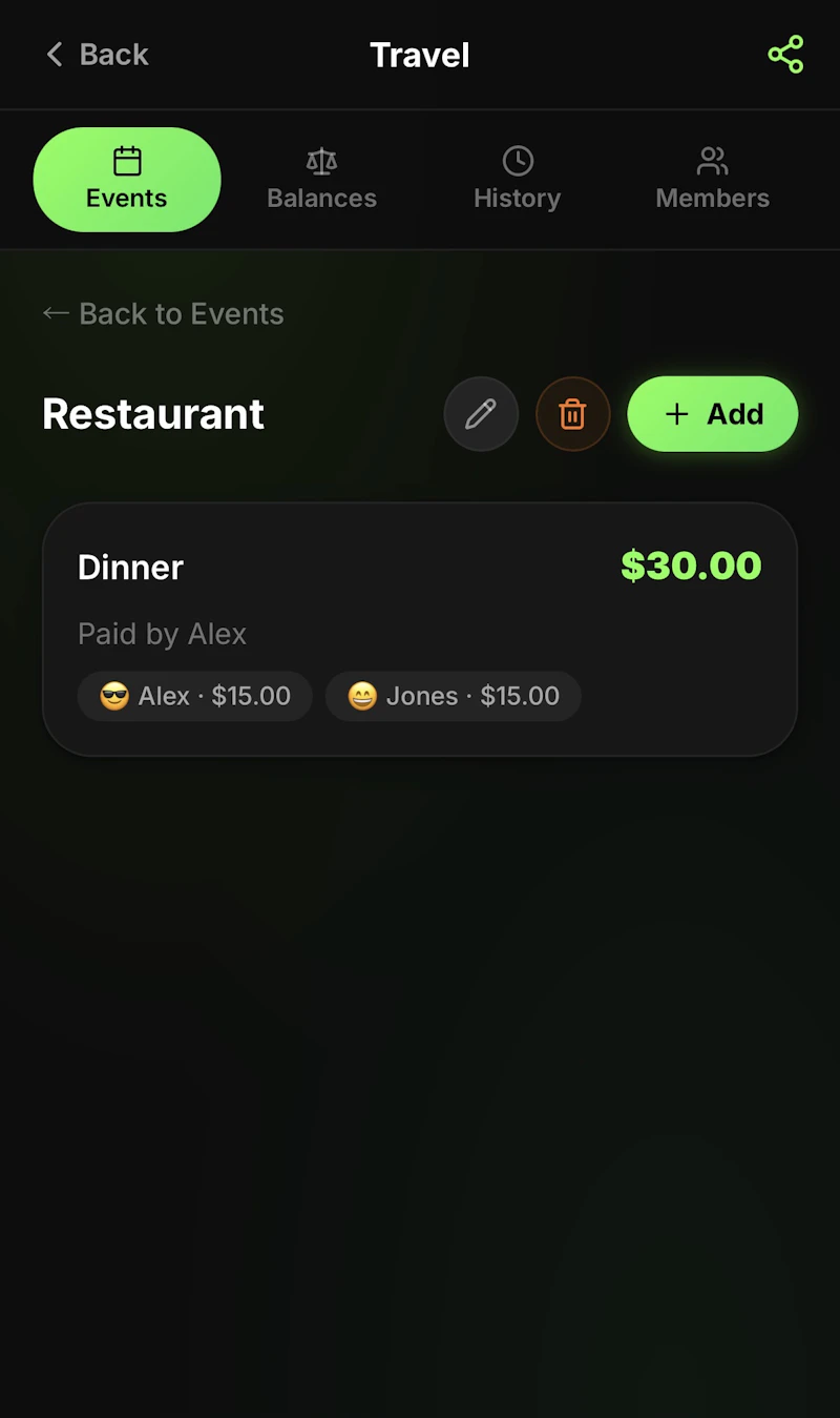 SplitMate screenshot 6
