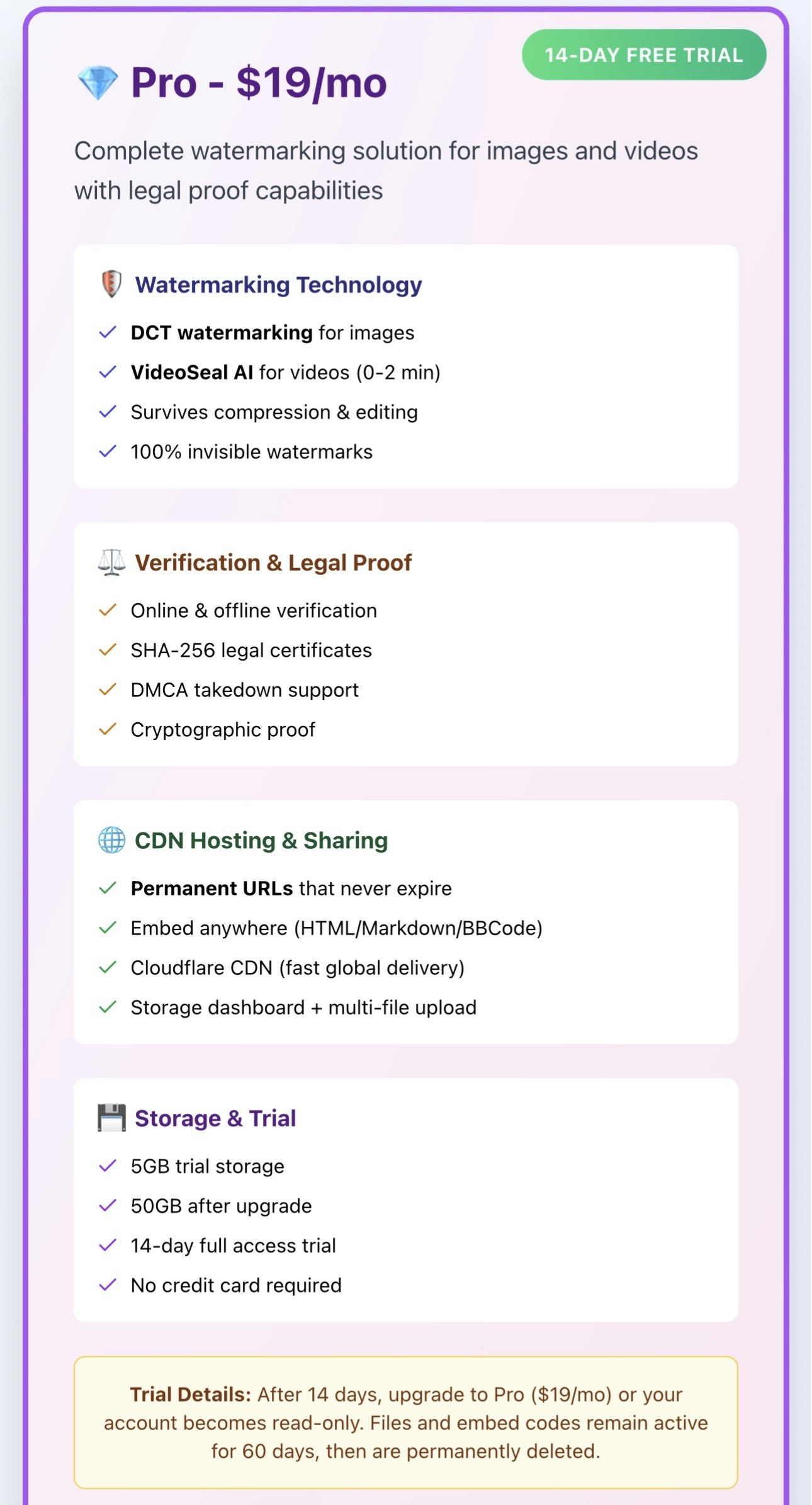 AIWatermark - Screenshot 3 showing product features and functionality