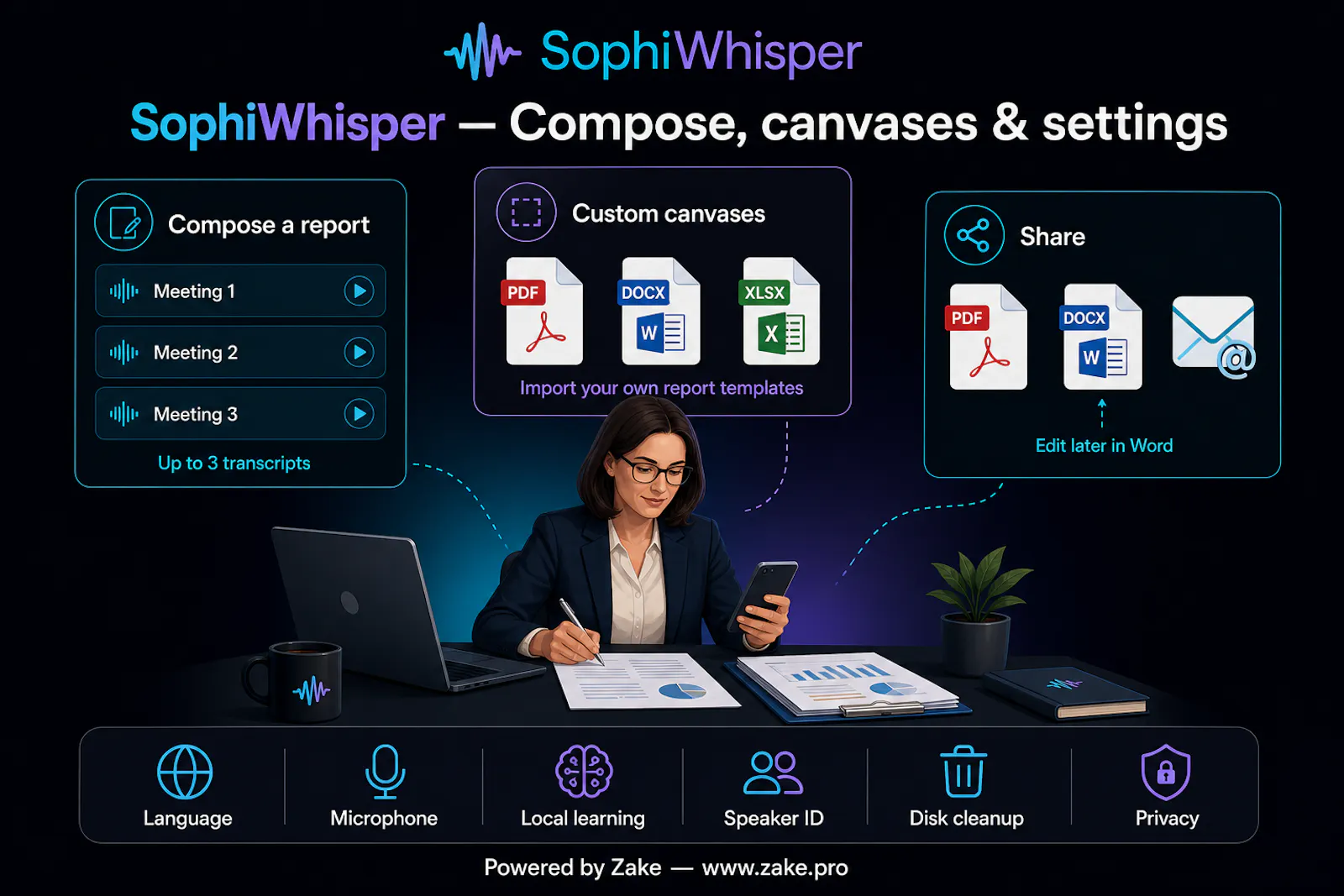 SophiWhisper screenshot 2