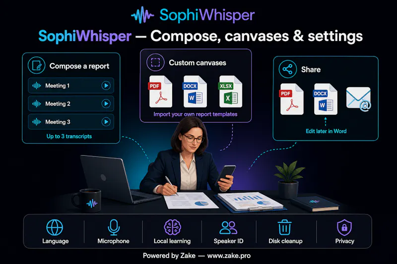 SophiWhisper screenshot 2