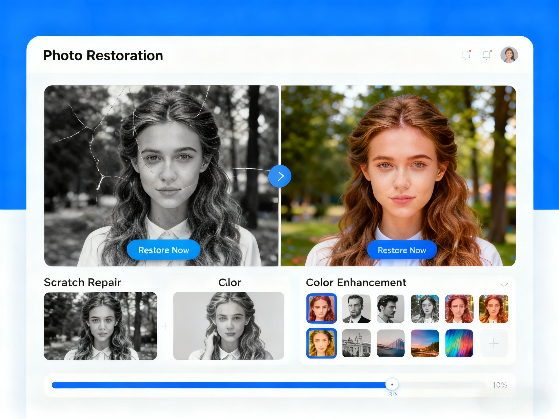 Colorfix - Main screenshot showing features and interface