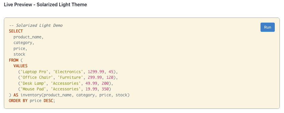 SQL Workbench Embedded - Screenshot 3 preview