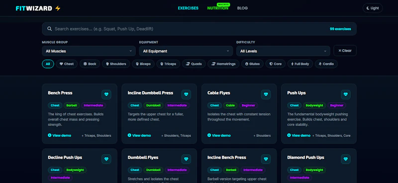 FitWizard screenshot 4