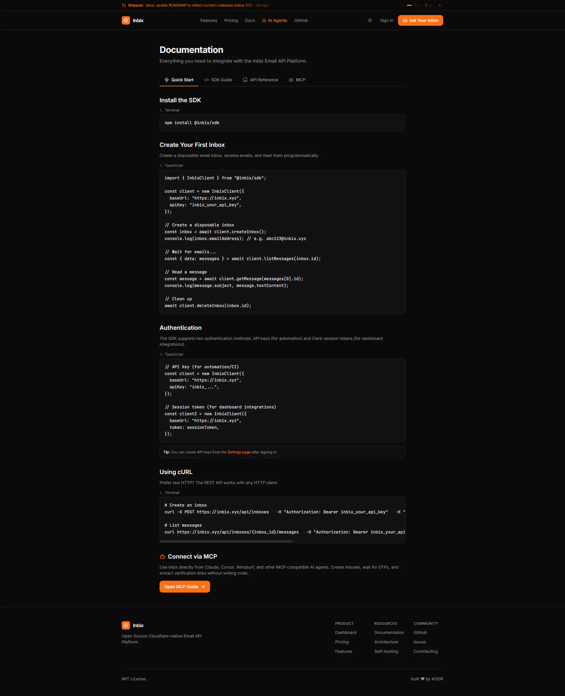 Inbix screenshot 2