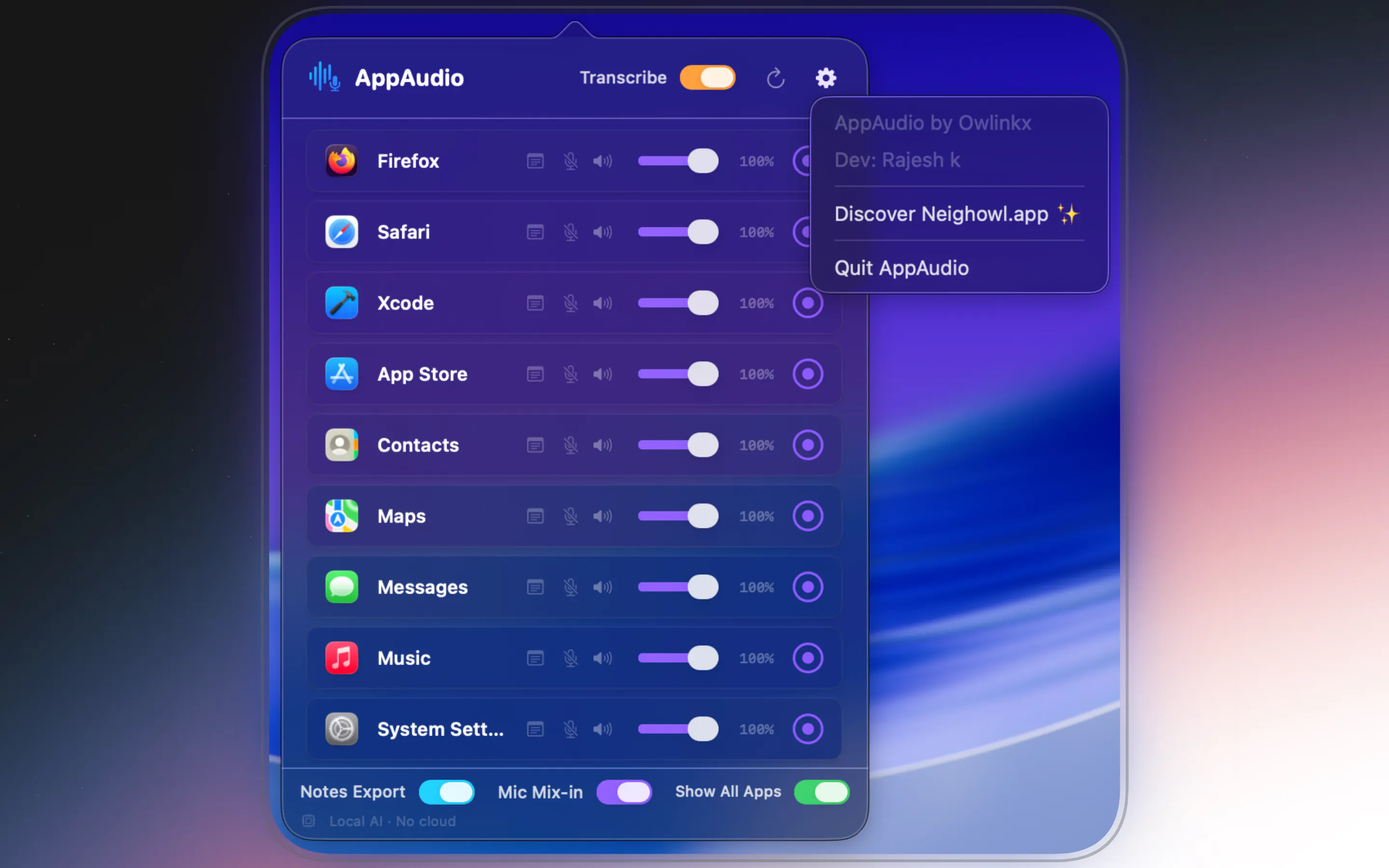 AppAudio: Record & Transcribe gallery image