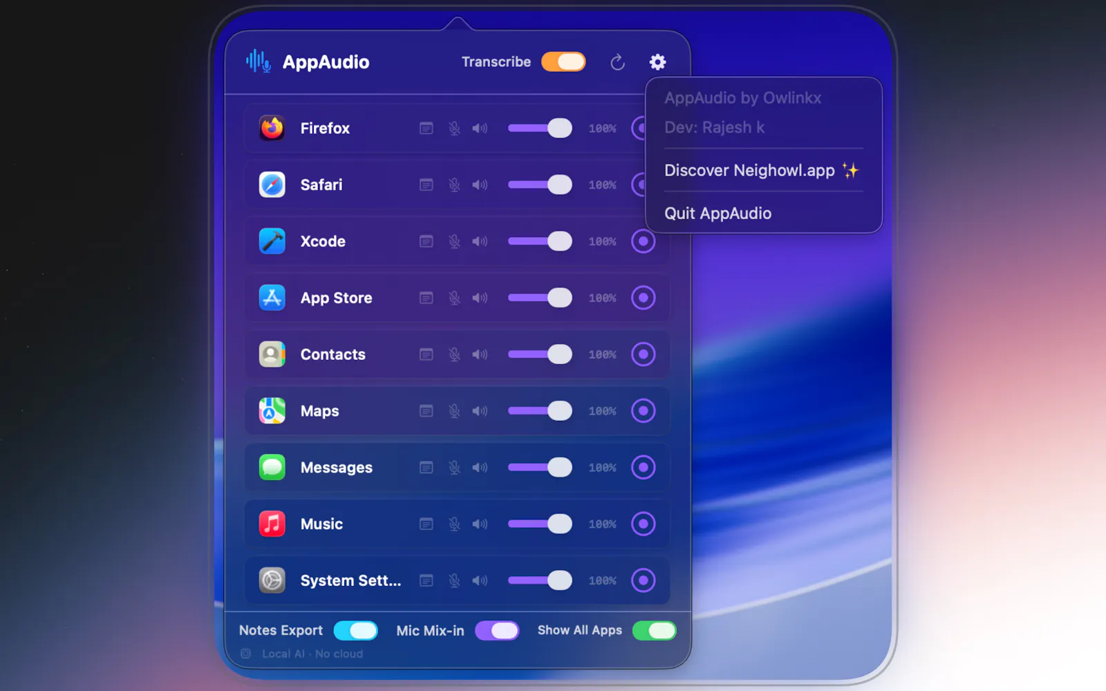 AppAudio: Record & Transcribe screenshot 7