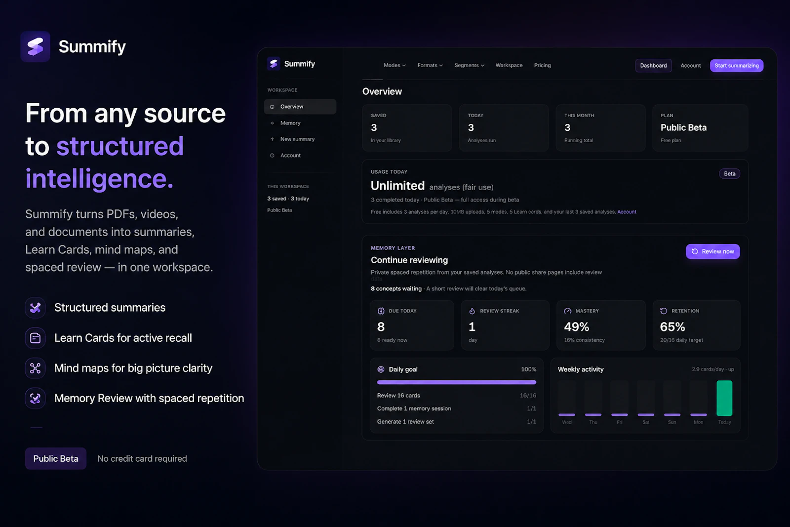 Summify screenshot 2