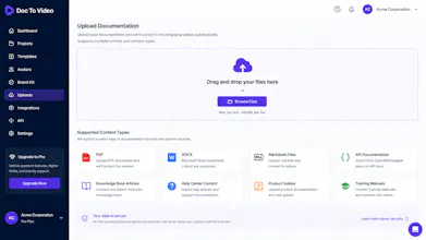 Narrdoc — Turn docs into demo videos gallery image