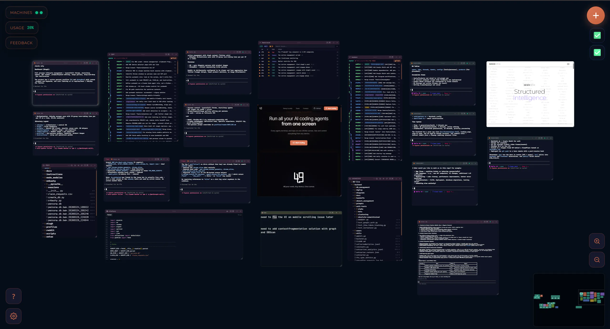 49agents IDE gallery image