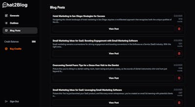 Chat2Blog gallery image