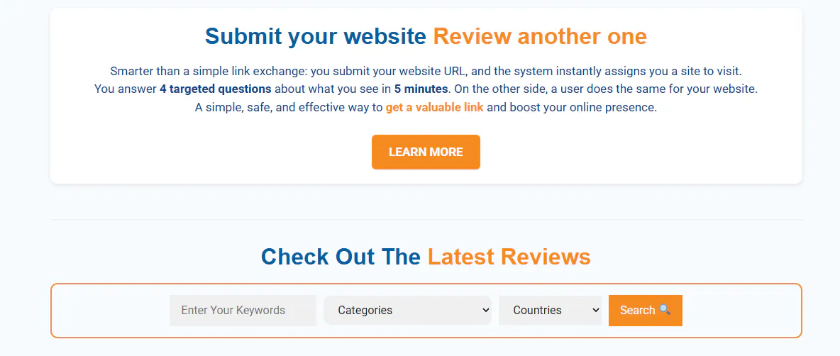 Add Your Website Review gallery image
