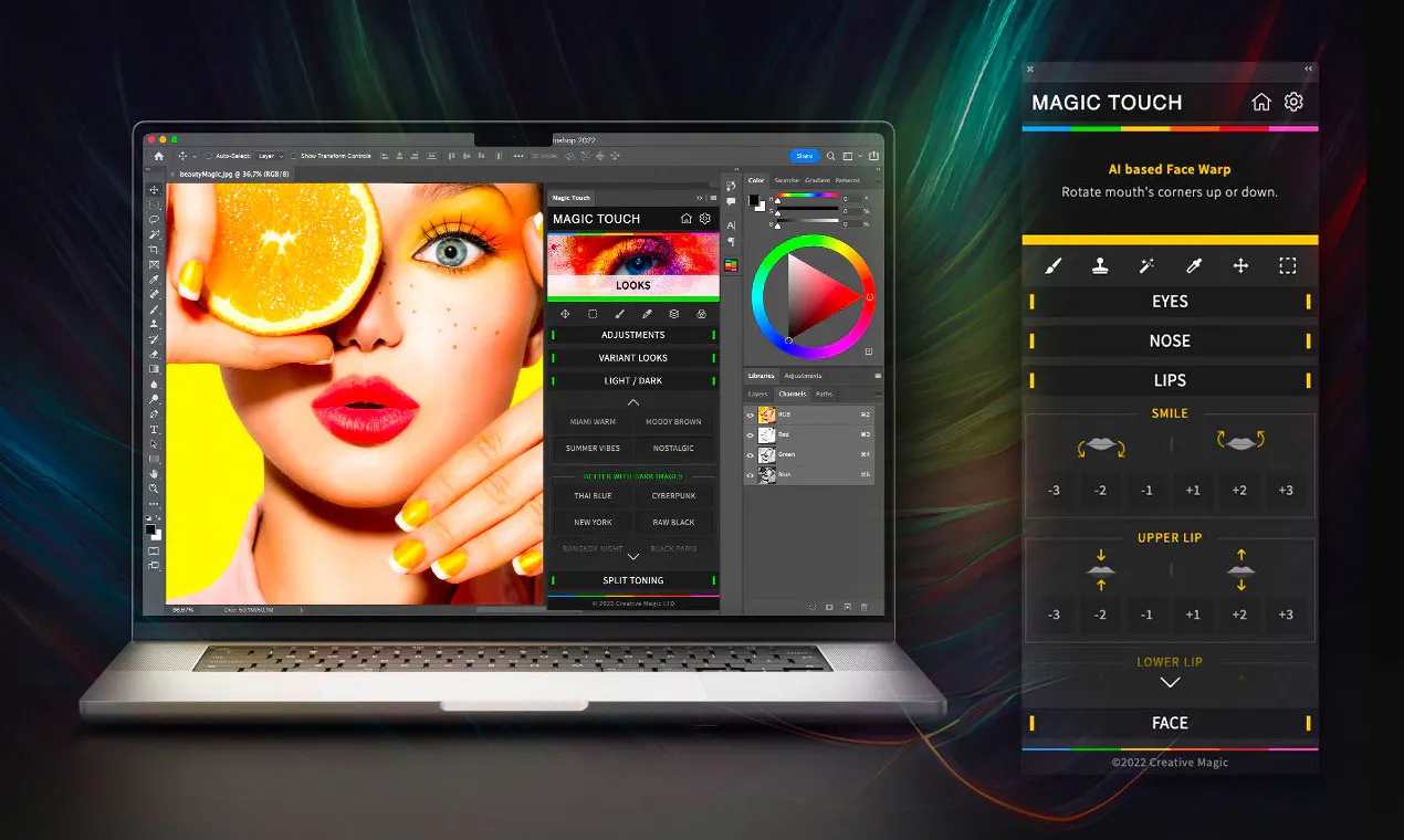Creative Magic Panel: Photo Editing Panel for Photoshop | Product Hunt