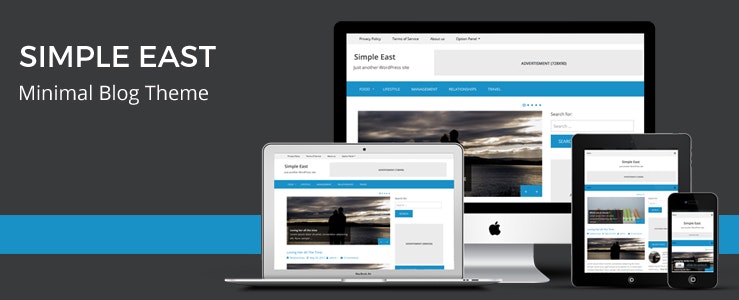 Simple East Premium Blog Theme for WordPress