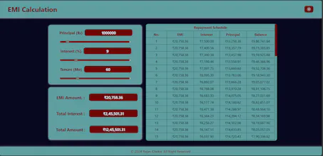 EMI Calculation gallery image