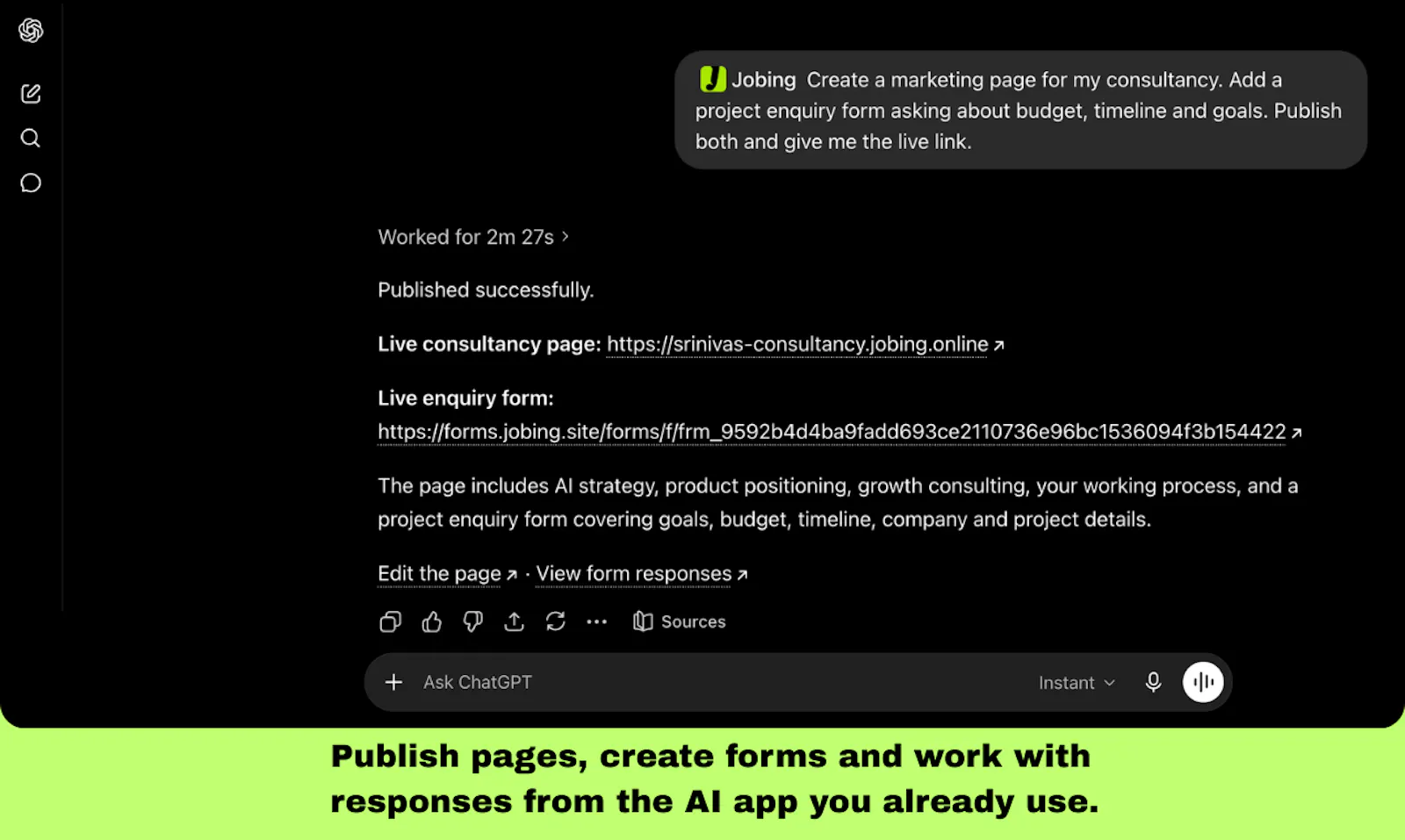 Jobing AI screenshot 2