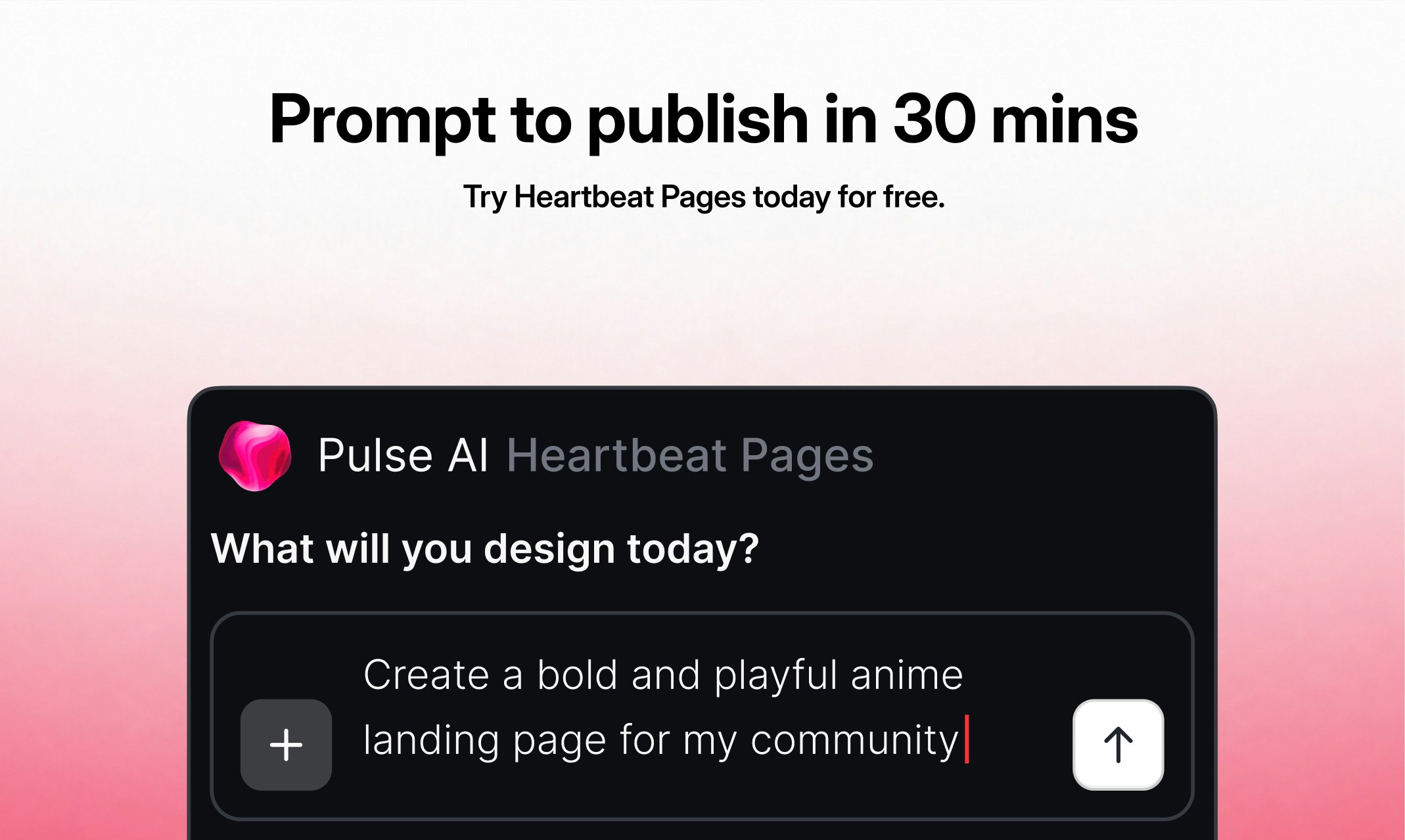 Heartbeat Landing Pages gallery image