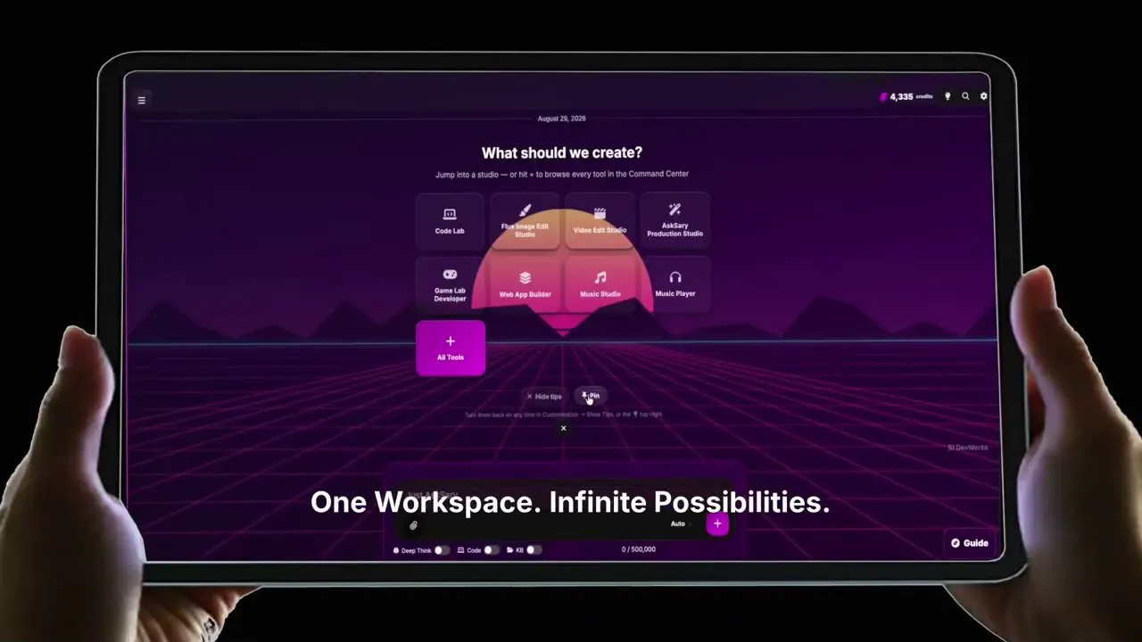 AskSary - BYOK-supported AI Studio gallery image