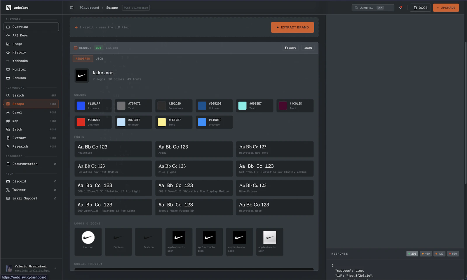 Webclaw screenshot 3