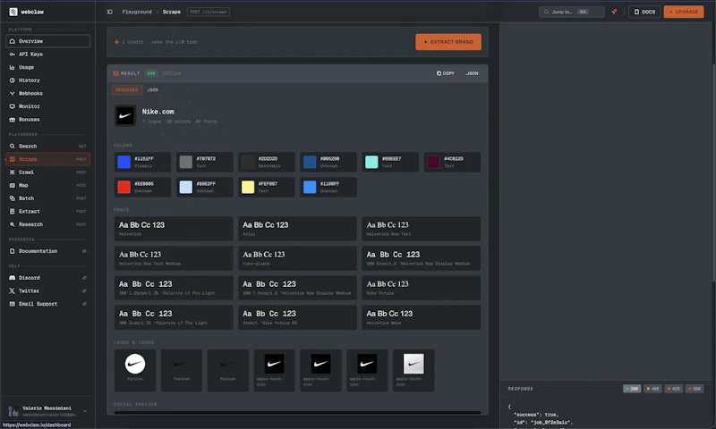 Webclaw screenshot 3