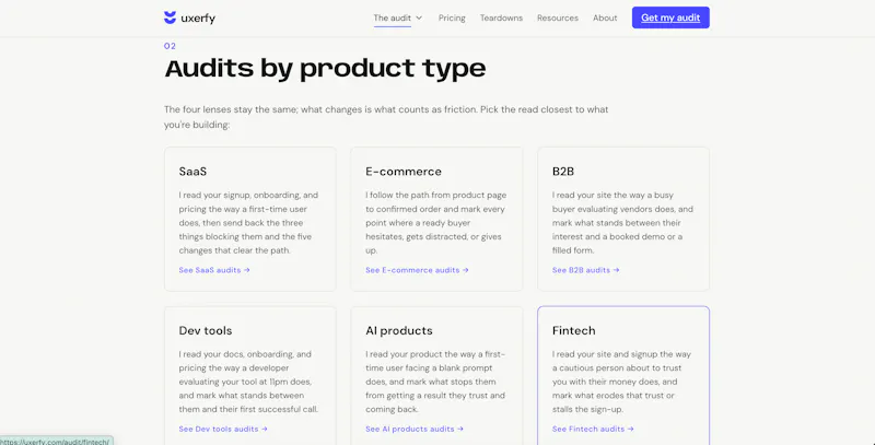 Uxerfy screenshot 1