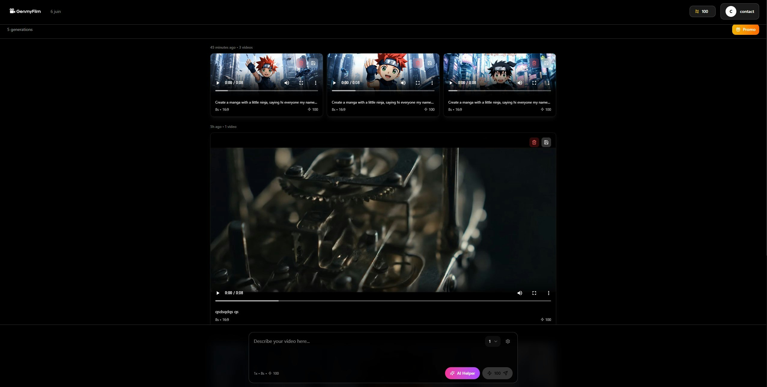 GenmyFilm - AI HQ Video Generator media 2