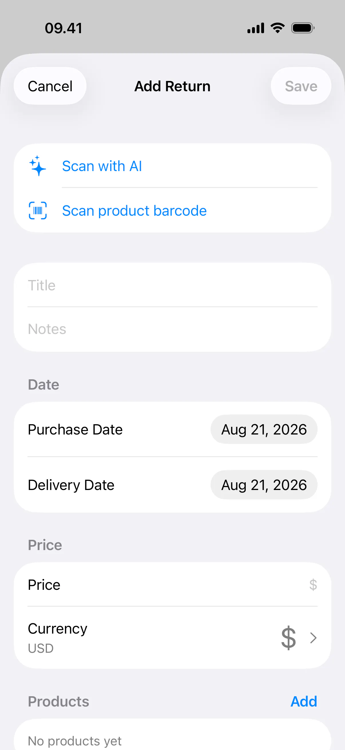 ReturnNotice gallery image